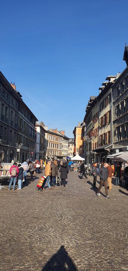 Superbe Appartement Au Hypercentre De Chambery Bagian luar foto