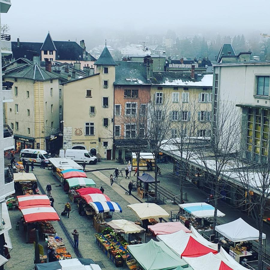 Superbe Appartement Au Hypercentre De Chambery Bagian luar foto